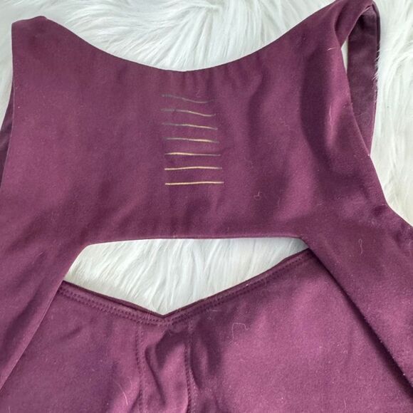Cleo Harper Vashti Maroon Bralette Sz M - Picture 4 of 5